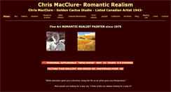 Desktop Screenshot of chrismacclure.com